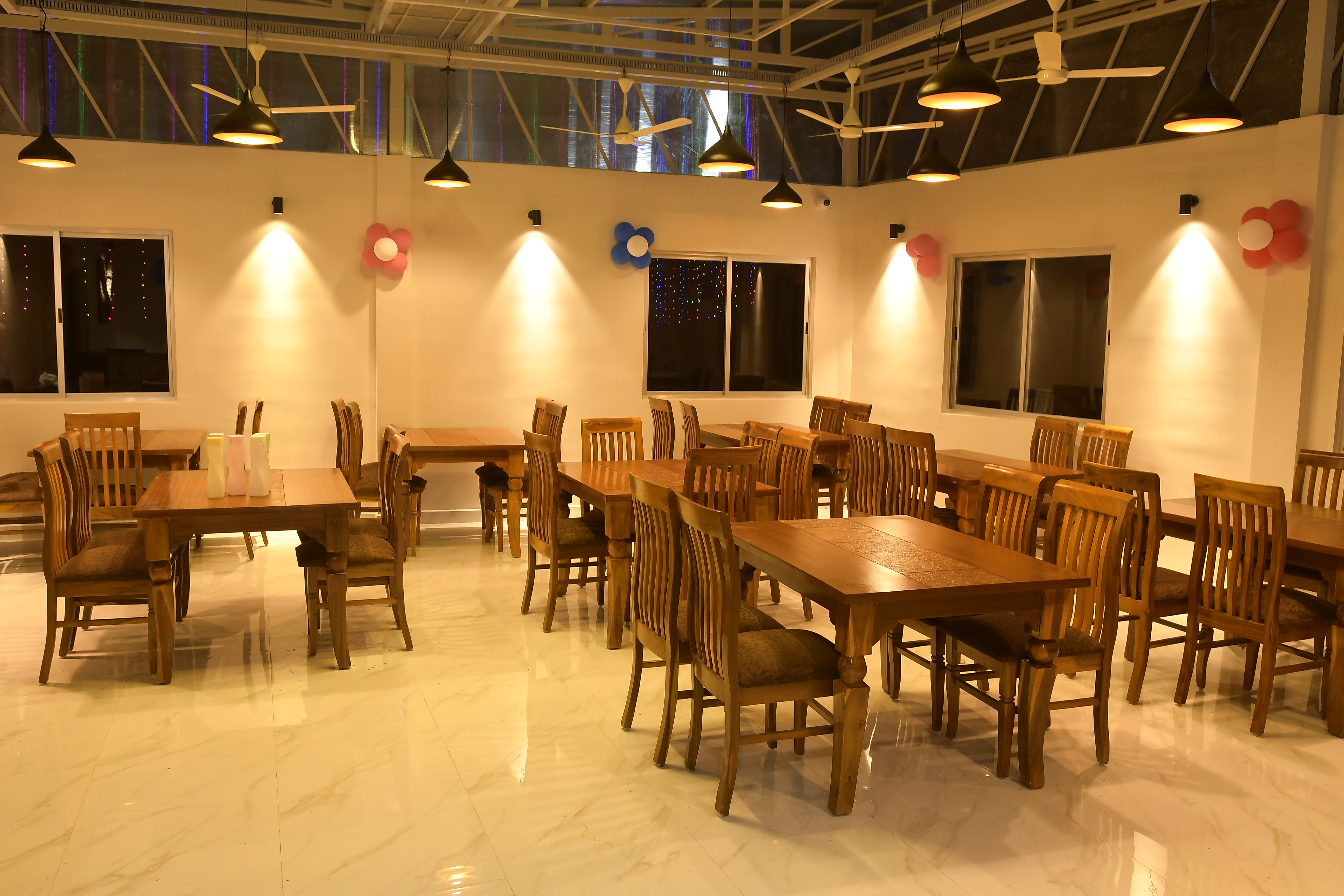 Family Restaurant Seating and Food Court Ambience near Theni District