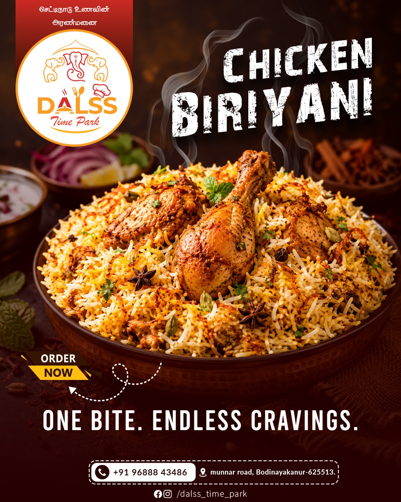 Best Bakery in Theni presents daily deals on premium cakes, pastries, and fresh biscuits at Dalss Time Park